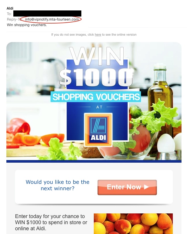 aldi-marketing-scam-fake-competition