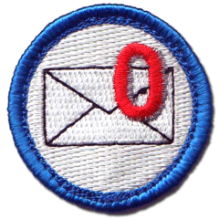 inbox zero merit badge
