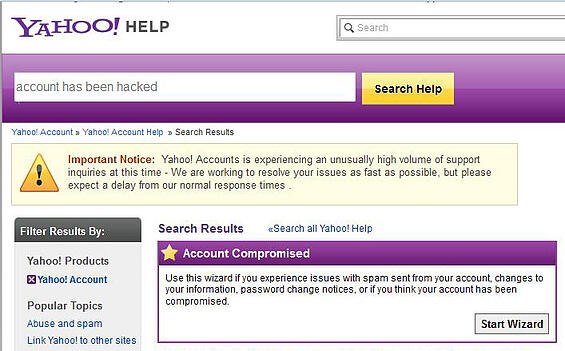 Yahoo Spam Continues To Bombard Australian Users