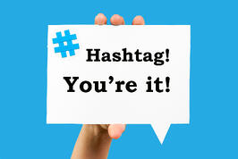 Hashtag Notification Concept