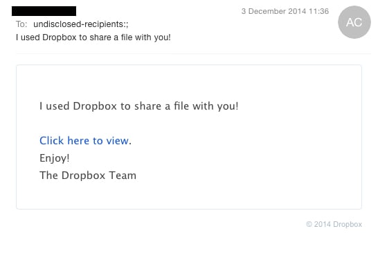 Dropbox Email