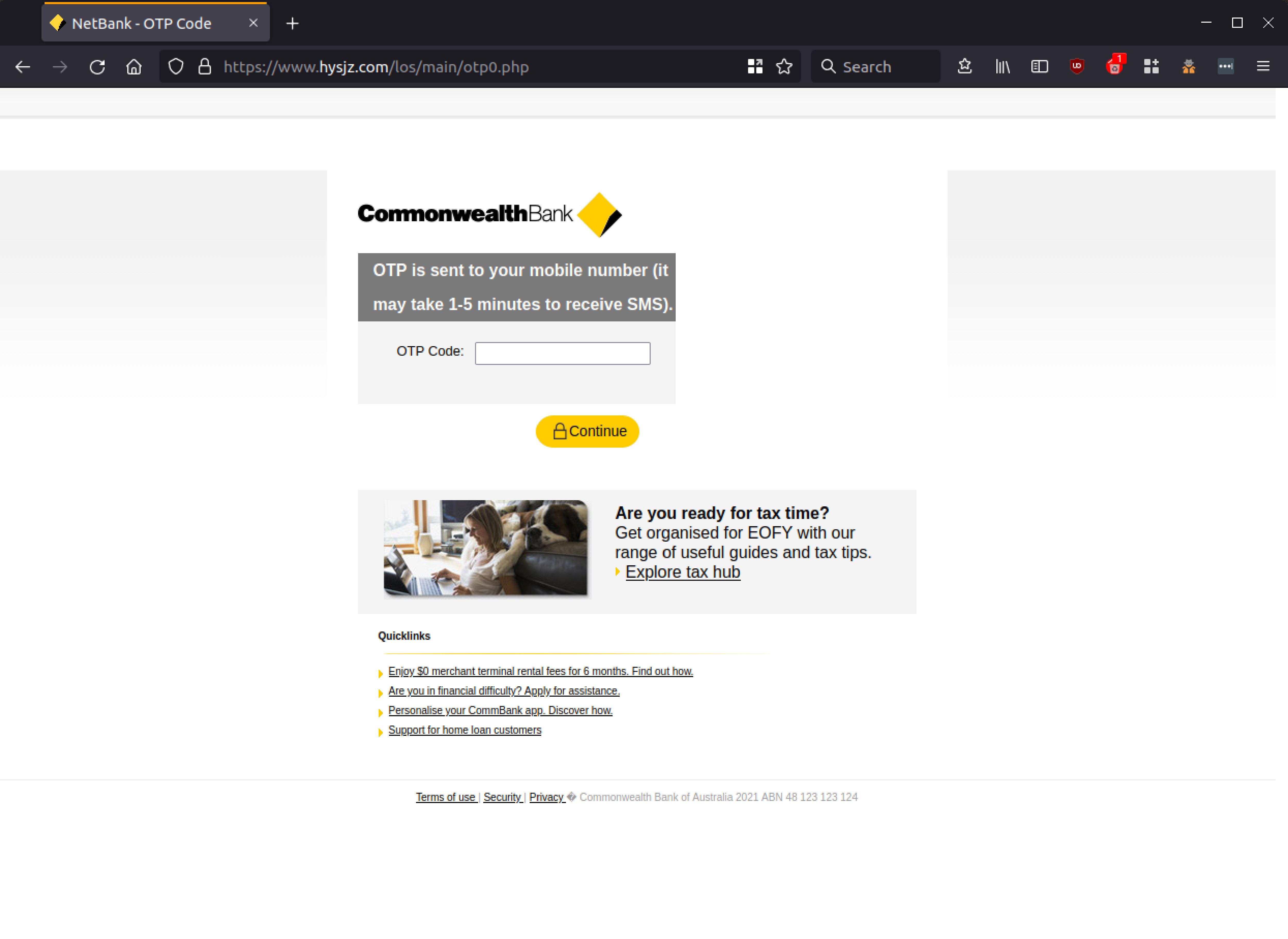 netbank-scam-OTP-0322-01