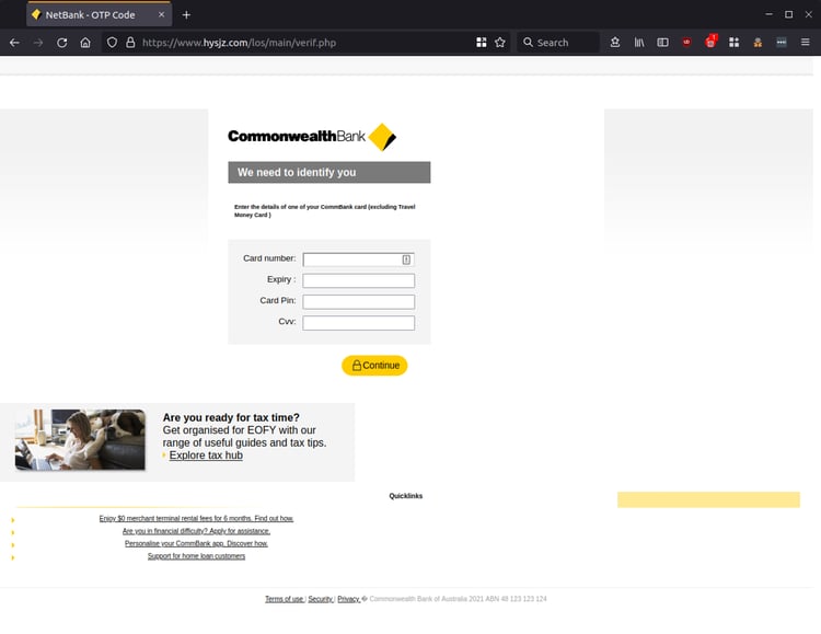 netbank-scam-cardholder-ID-0322-01