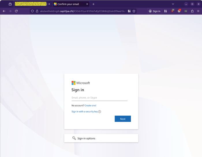 Admin Assistant Compromise Scam - 0326 - MS Login