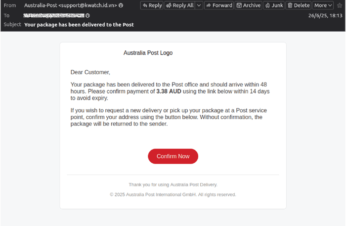 AusPost - 0625 - email