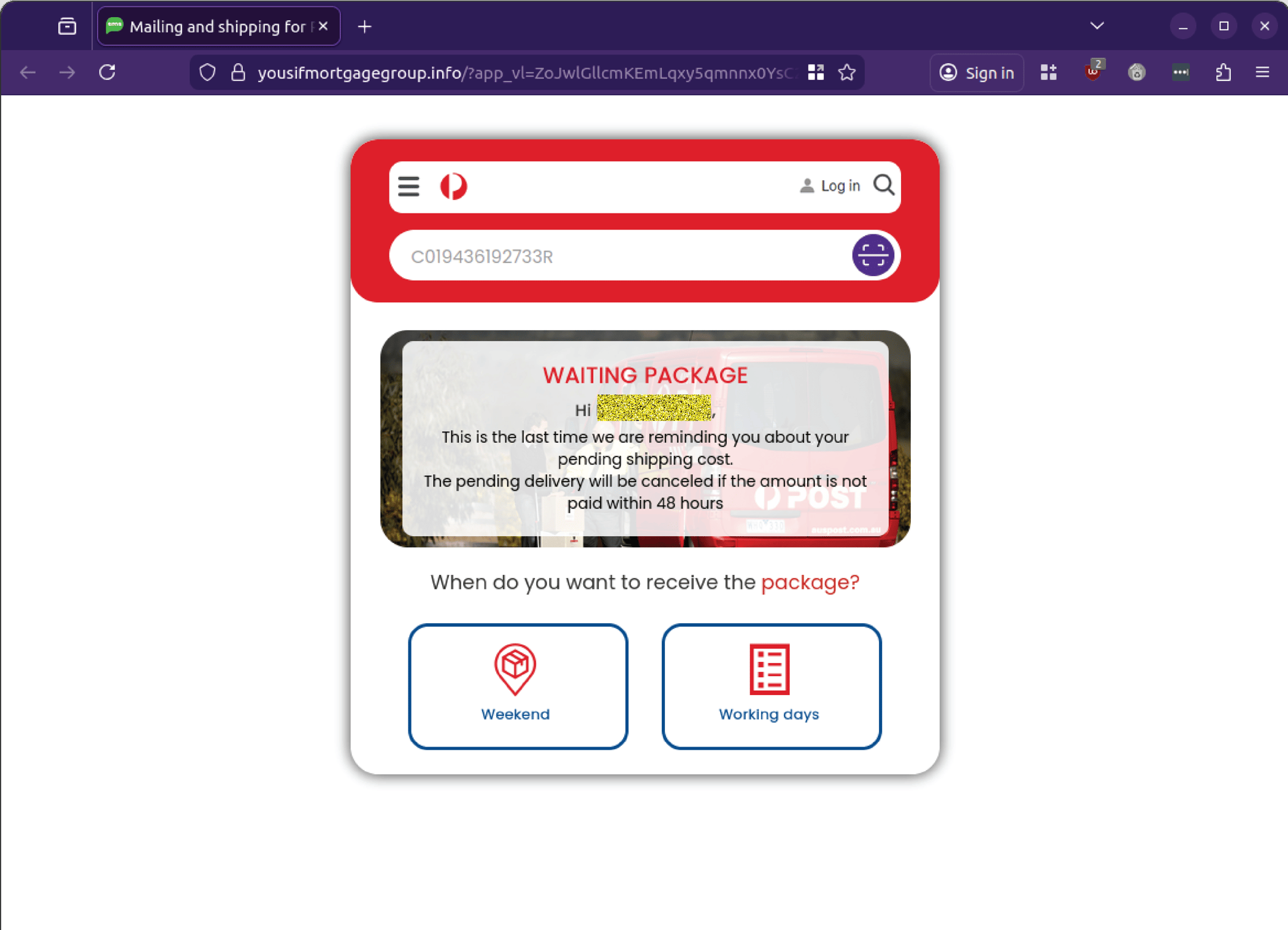 Service Post Scam Australia Post Delivery Scam: What Your Team Needs to Know