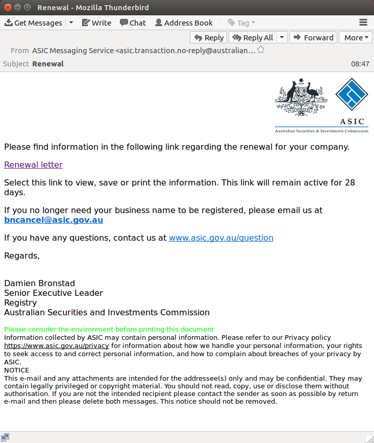 Cyber-criminals employing Machiavellian tactics to dupe ASIC & CBA ...