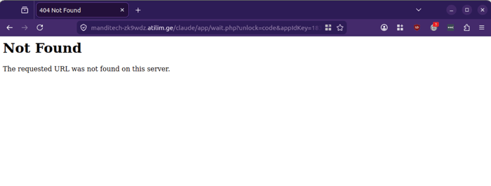 Claude - 0426 - 404 page not found