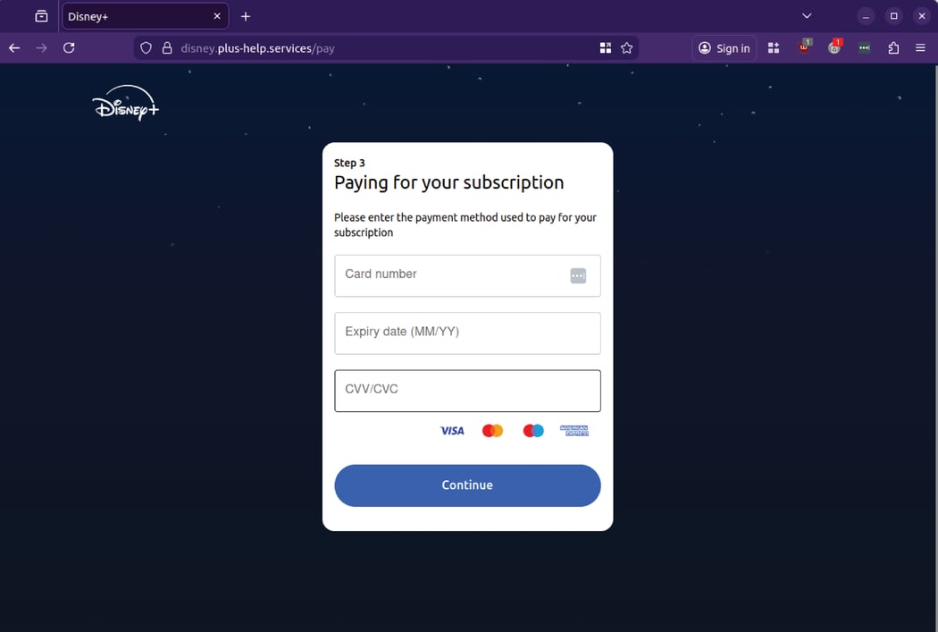 Disney+ “Billing Details” phishing scam coming for your account info