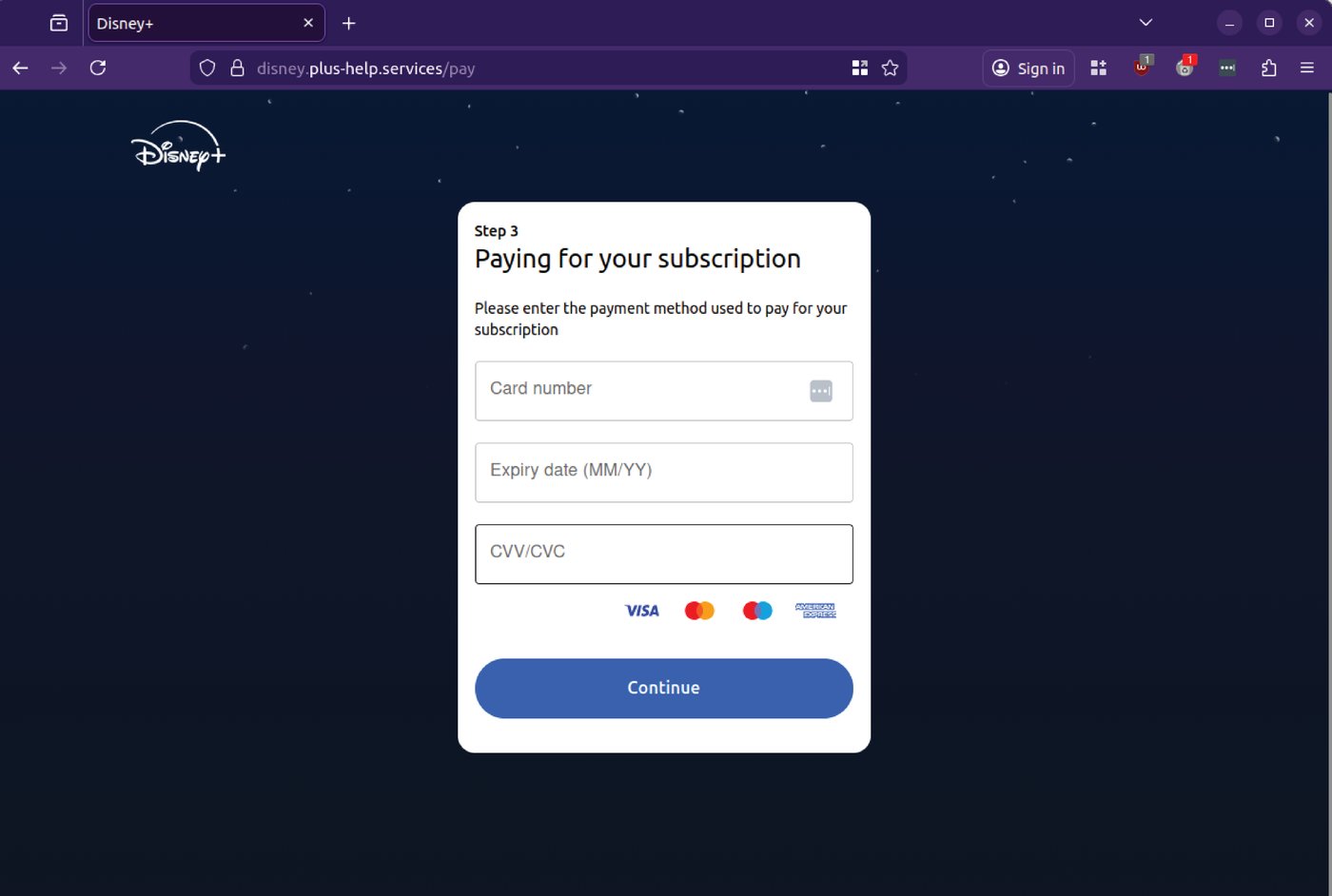 Disney+ “Billing Details” phishing scam coming for your account info