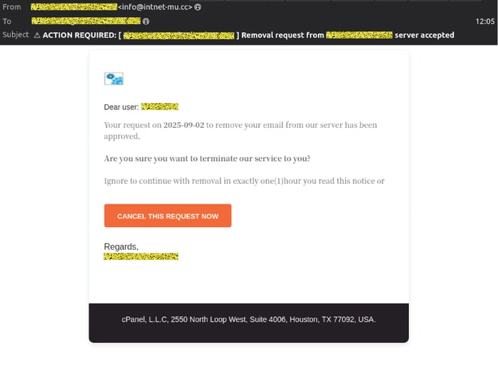 Email disconnect - 0925 - email