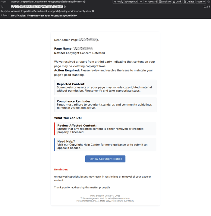 Facebook - 0625 - Email