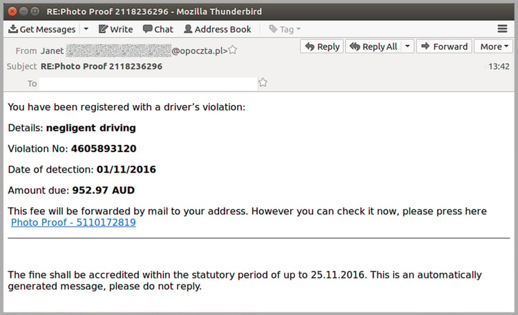 Fake driving infringement notice floods inboxes MailGuard.jpg