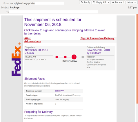 Fedex Scam