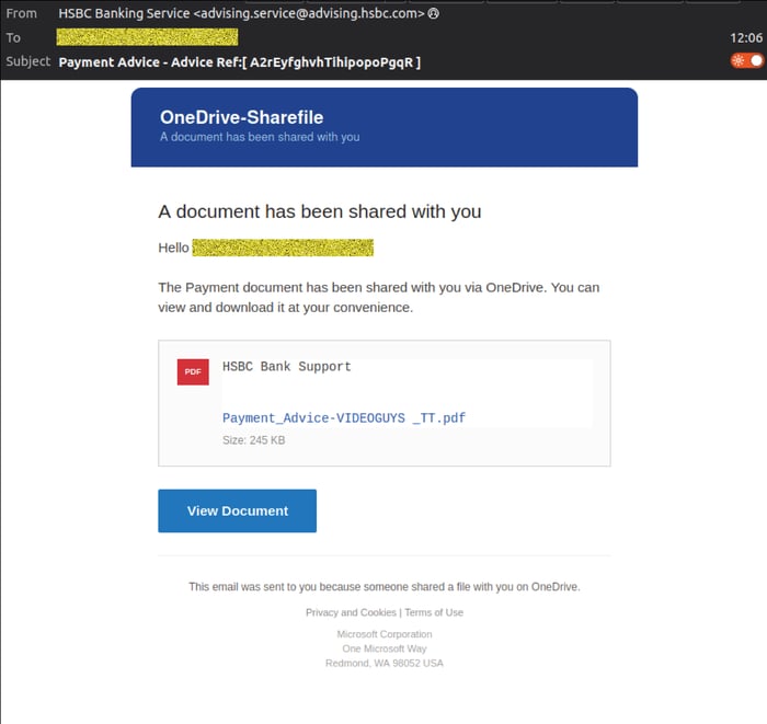 HSBC - 0626 - email