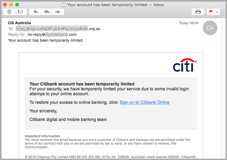 Citibank Secure Login >> High Risk Citibank Fraud Email Puts Bank Accounts In Danger Citibank Secure Login >> High Risk Citibank Fraud Email Puts Bank Accounts In Danger