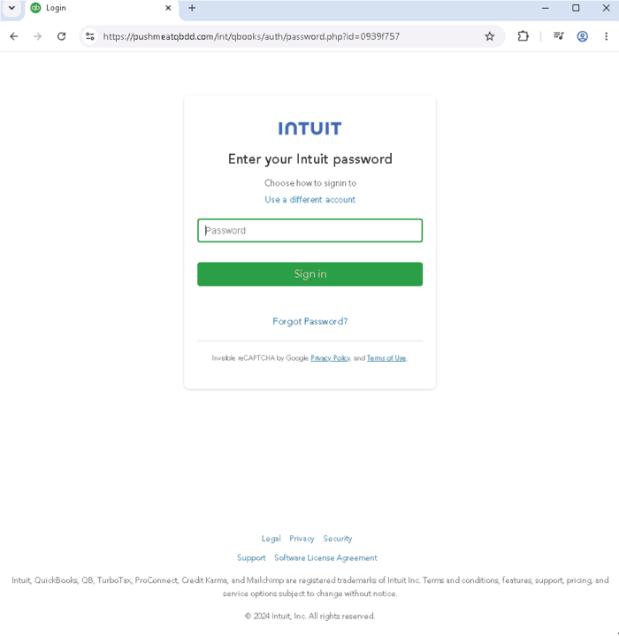 Intuit- 1026 - password