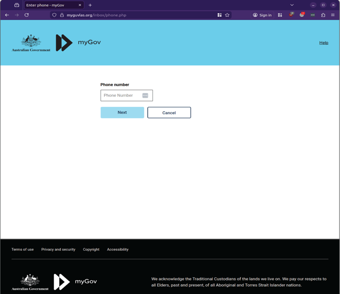 Medicare mygov - 0226 - phone