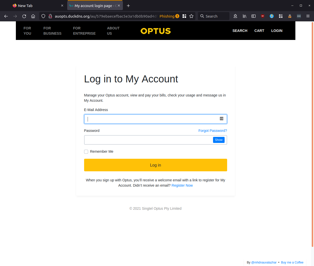 My account login page - Optus — Mozilla Firefox_735
