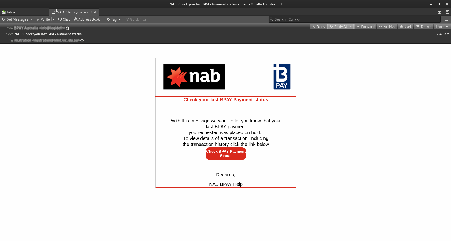 NAB BPAY