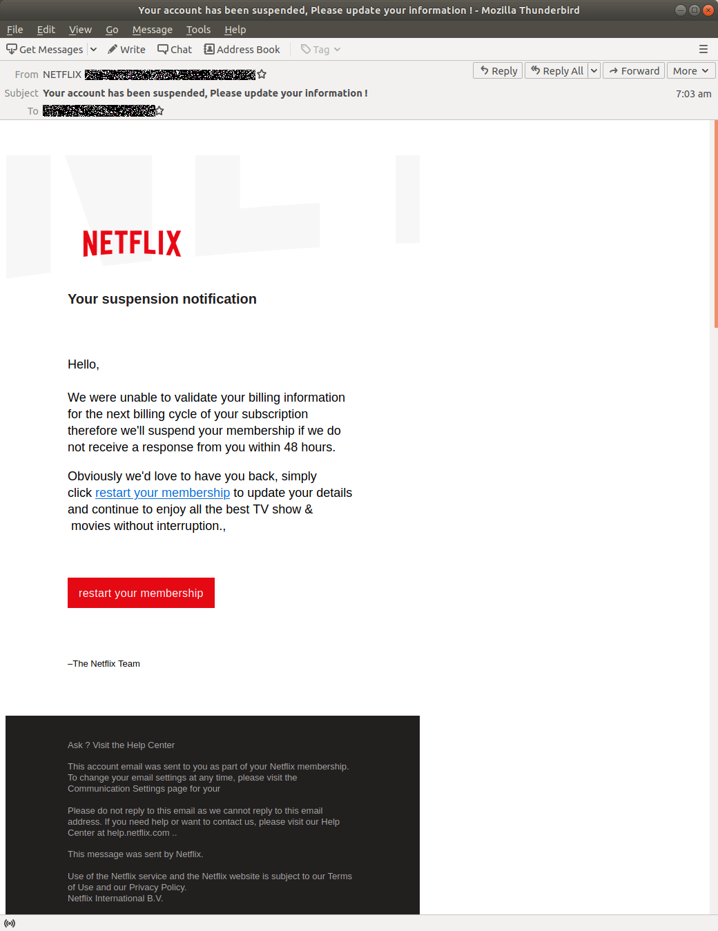 NEtflixEmail