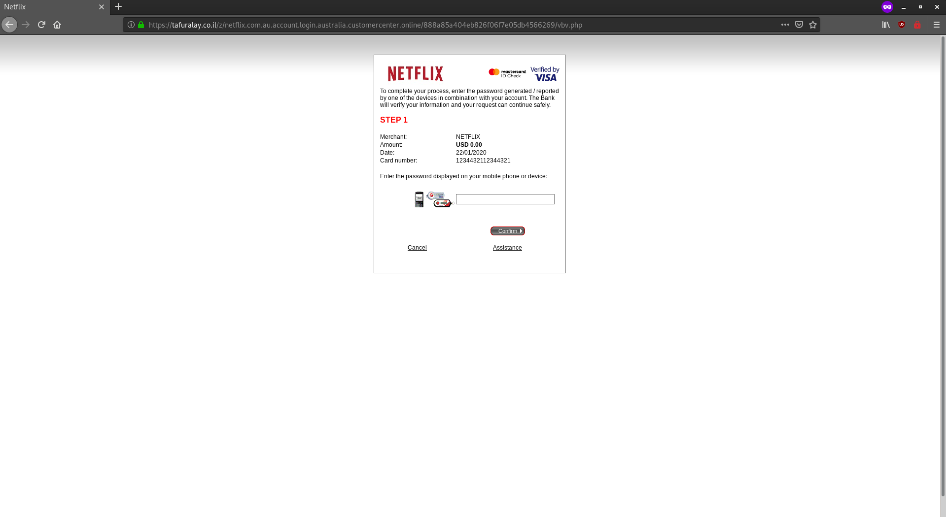Netflix Brandjacked Again Phishing Email Uses 3 Step Verification