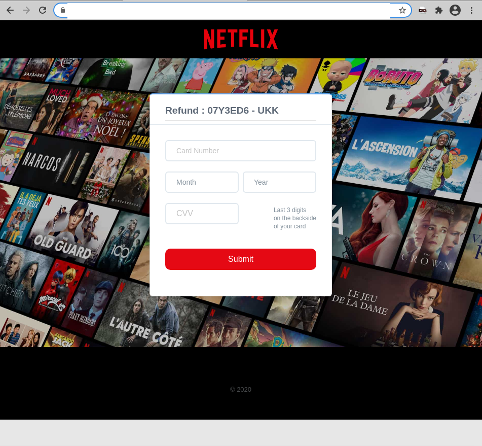 Caution: Phishing email impersonating Netflix claims your subscription