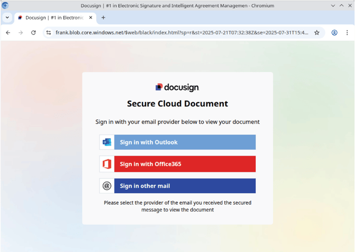 Quotation - select email client - 0725-x
