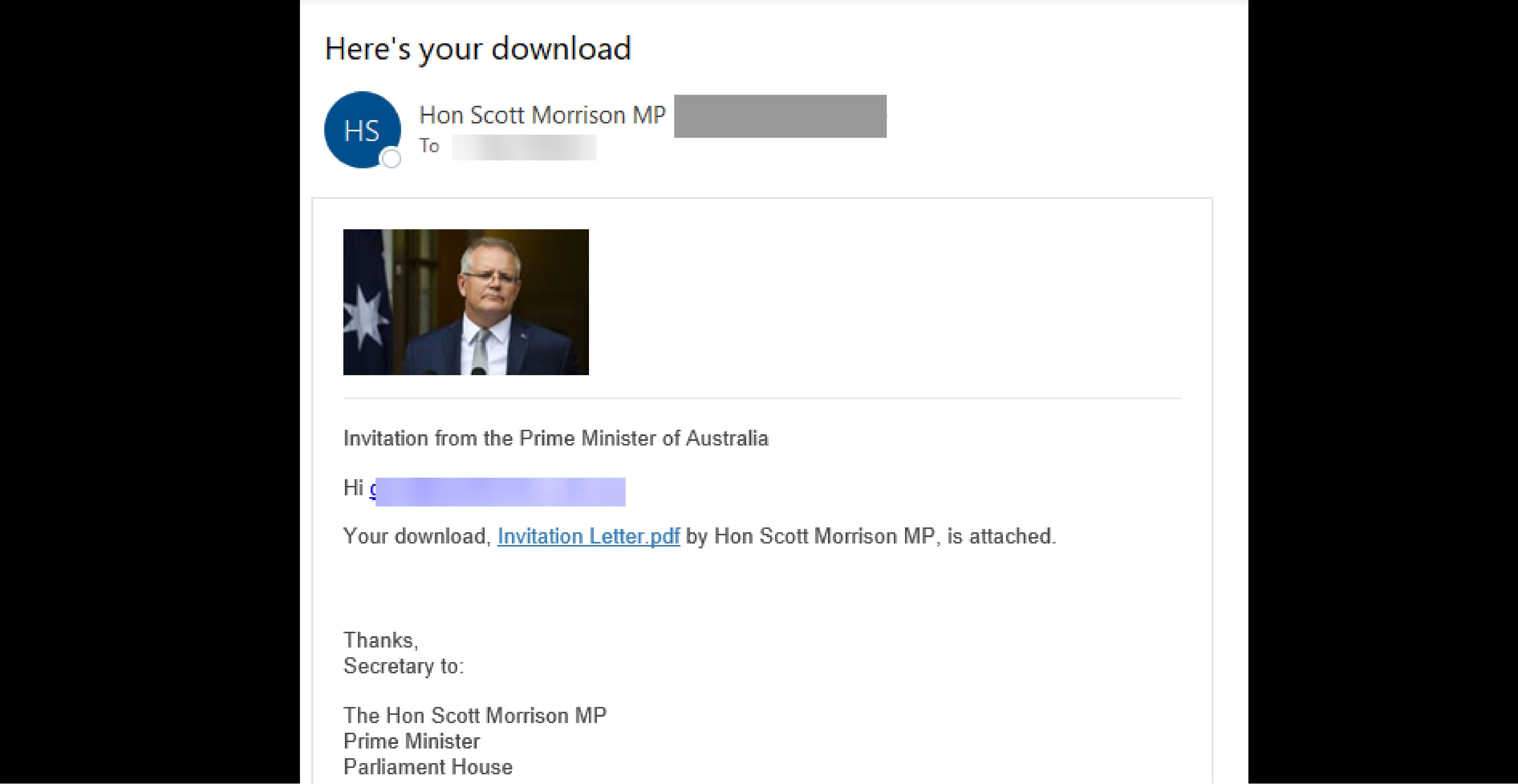 Scott Morrison edited