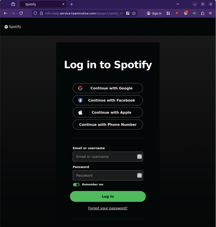 Spotify - 0326 - login