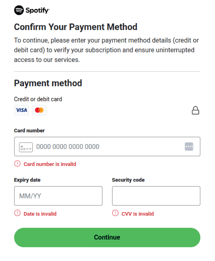 Spotify - 0426 - confirm payment method