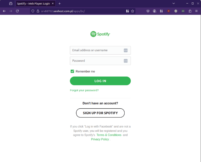 Spotify - 0625 - login