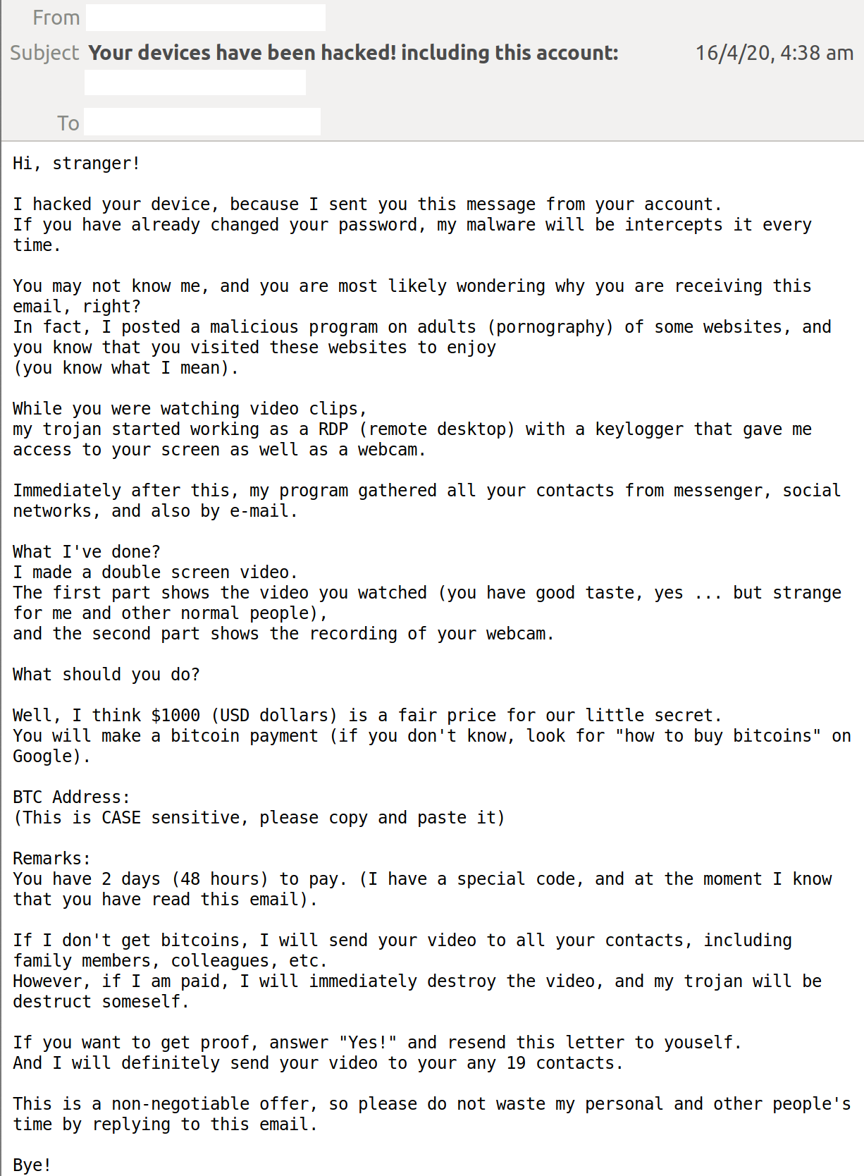 Sex(tortion), Lies and Videotape – the