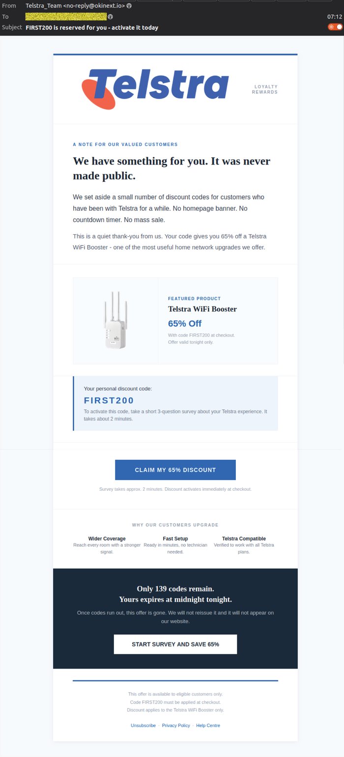 Telstra - 0626 - email