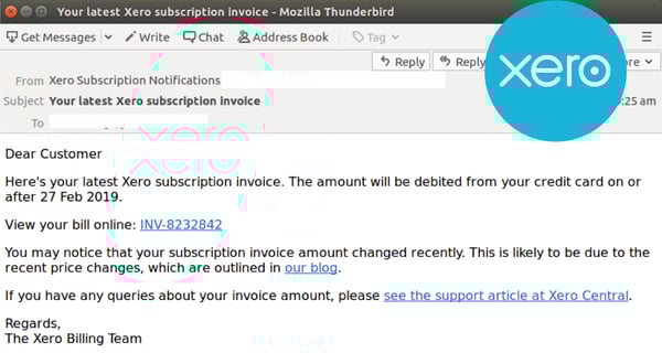 Xero Scam Social Image