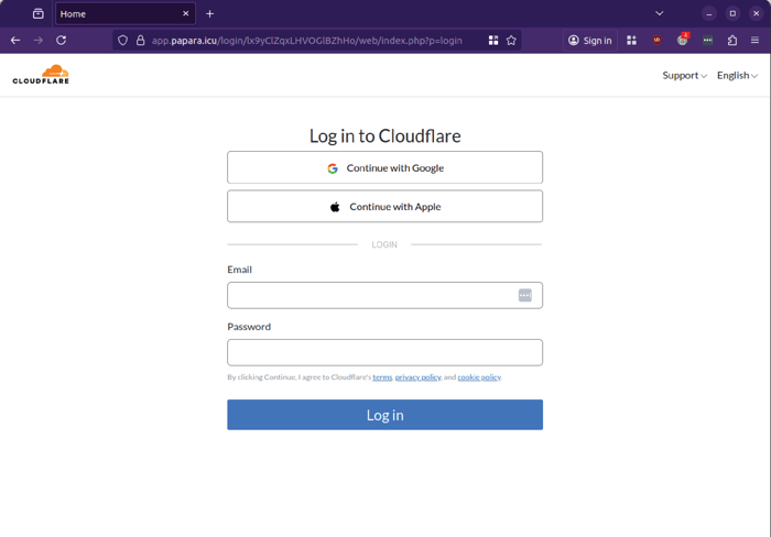 cloudflare - 1025 - signin