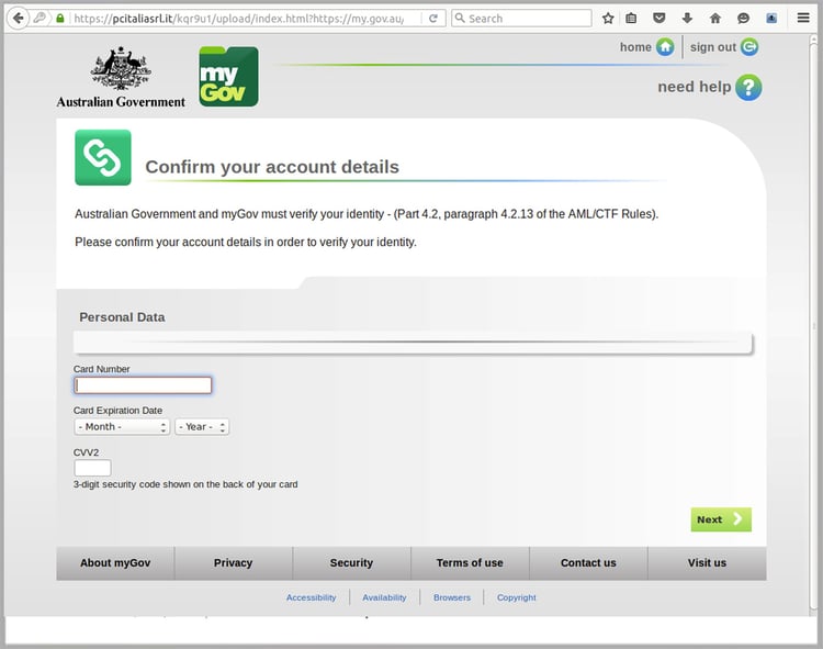 myGov website clone3 MailGuard.jpg