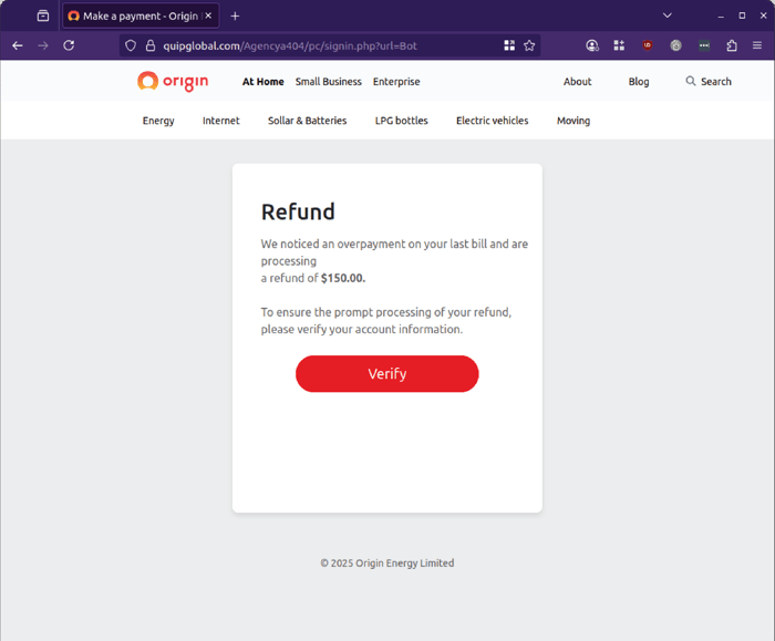 origin - 0825 - refund - step 1