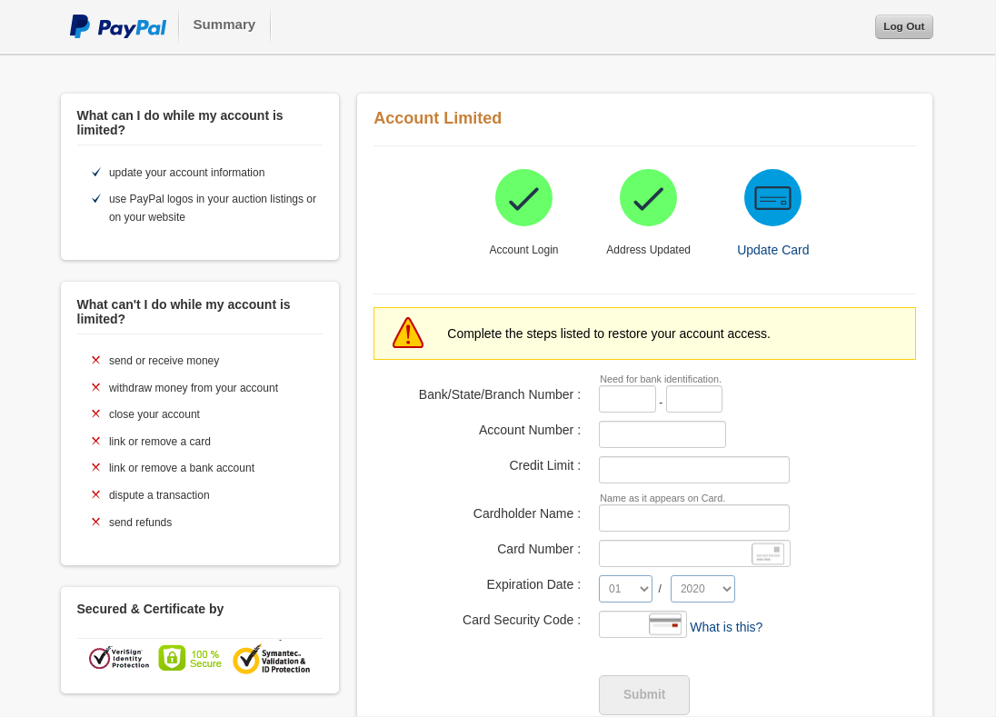 paypal confirm identity email paypal confirm identity email