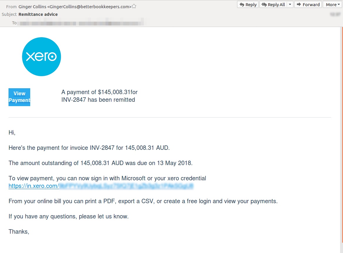 Xero branding exploited in new phishing scam