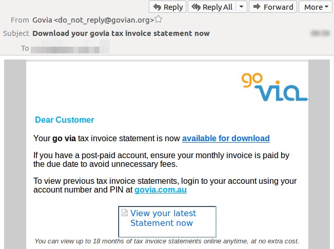 how to spot the go via invoice scam