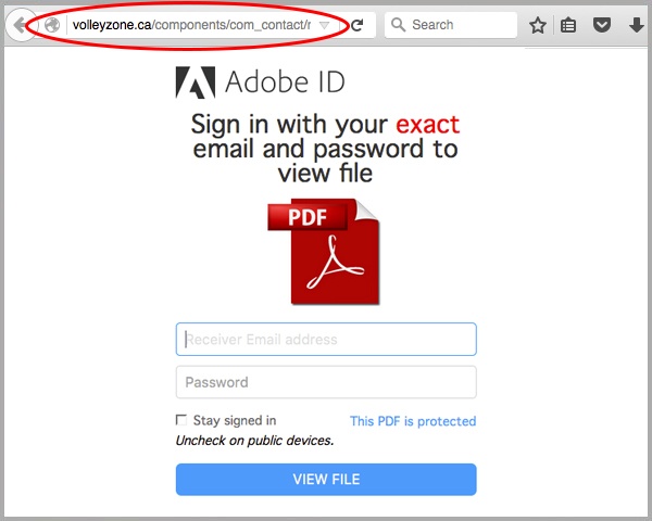 Fraudulent 'Invoice' Email Carries an Adobe ID Phishing 