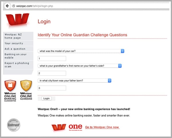 email-scam-westpac-newzealand-customers-2-phishing-page2