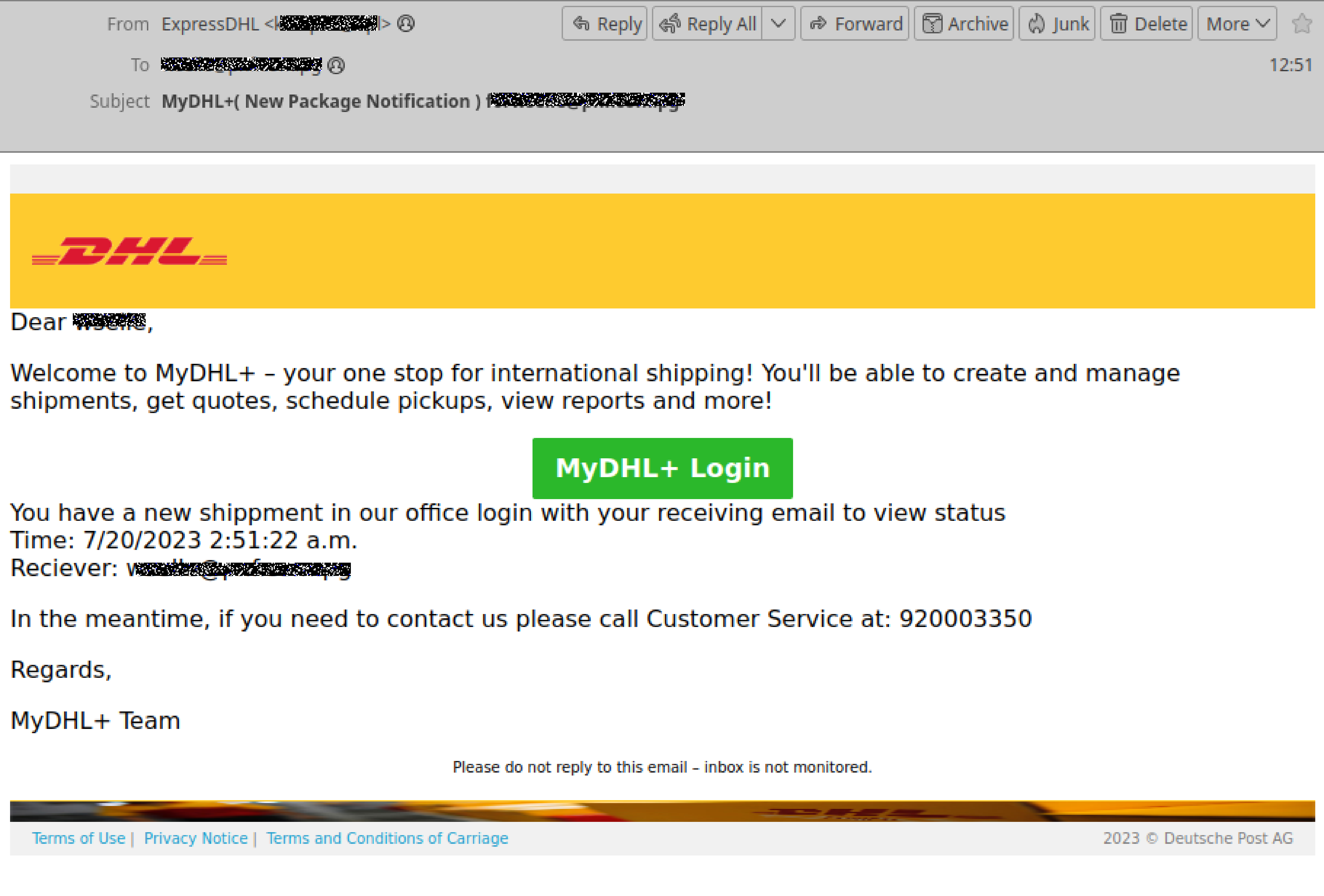 Endicia Email Scam 82 - igygn8e