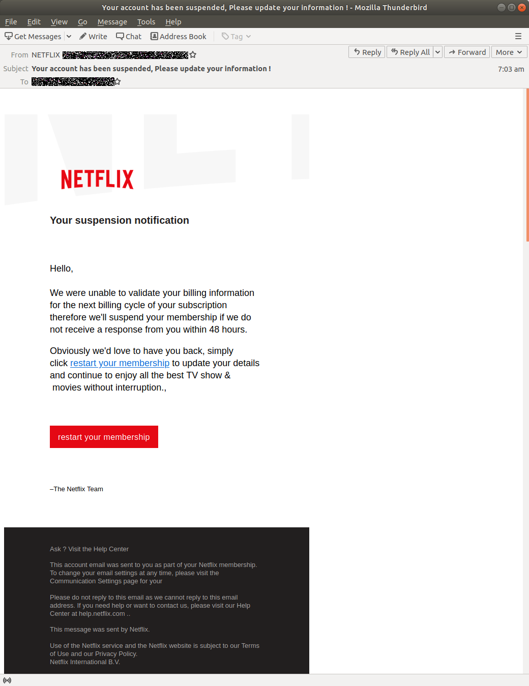 Login account netflix Streaming Netflix